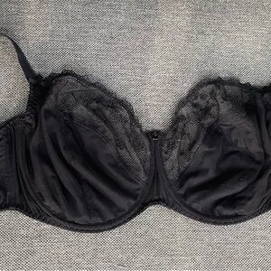 Curvy Kate Black Lace bra 40H